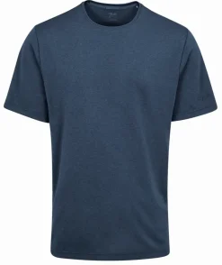 T-Shirts & Baselayers-Rab Mens Mantle Tee - Tempest Blue