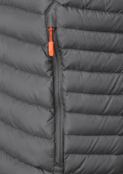 Insulated Jackets-Rab Mens Microlight Alpine Jacket - Graphene