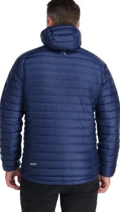 Insulated Jackets-Rab Mens Microlight Alpine Jacket - Deep Ink
