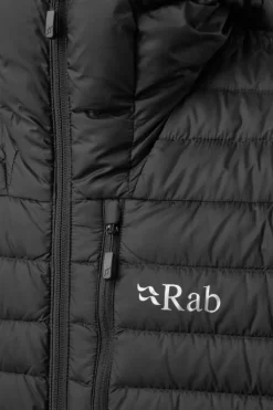 Insulated Jackets-Rab Mens Microlight Alpine Jacket - Black
