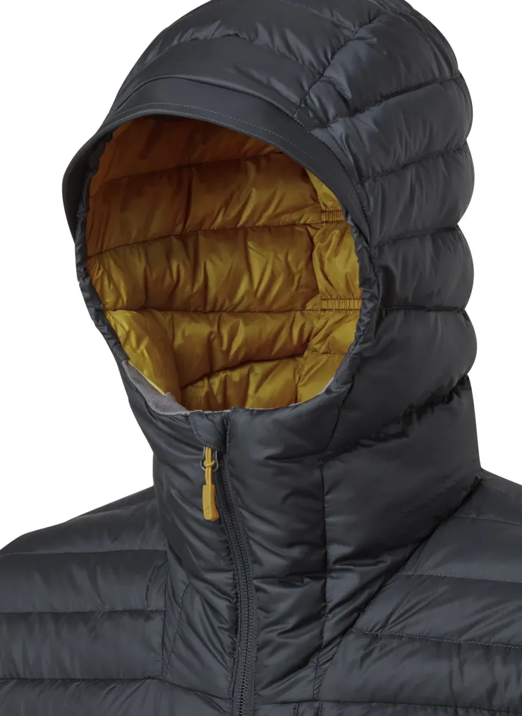 Insulated Jackets-Rab Mens Microlight Alpine Jacket - Beluga
