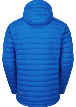 Insulated Jackets-Rab Mens Microlight Alpine Jacket - Maya Blue