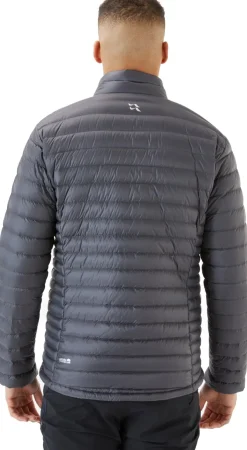 Insulated Jackets-Rab Mens Microlight Jacket - Graphene