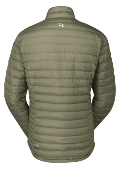 Insulated Jackets-Rab Mens Microlight Jacket - Light Khaki