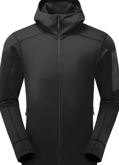 Fleece & Mid Layer-Rab Mens Modulus Hoody - Black