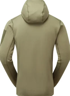 Fleece & Mid Layer-Rab Mens Modulus Hoody - Light Khaki