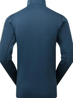 Fleece & Mid Layer-Rab Mens Modulus Pull-On - Tempest Blue