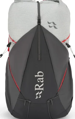 Fast & Light Rucksacks And Vests-Rab Mens Muon 40 Rucksack - Pewter-Graphene