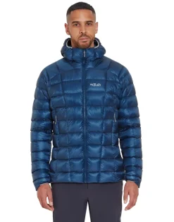 Insulated Jackets-Rab Mens Mythic Alpine Jacket - Tempest Blue