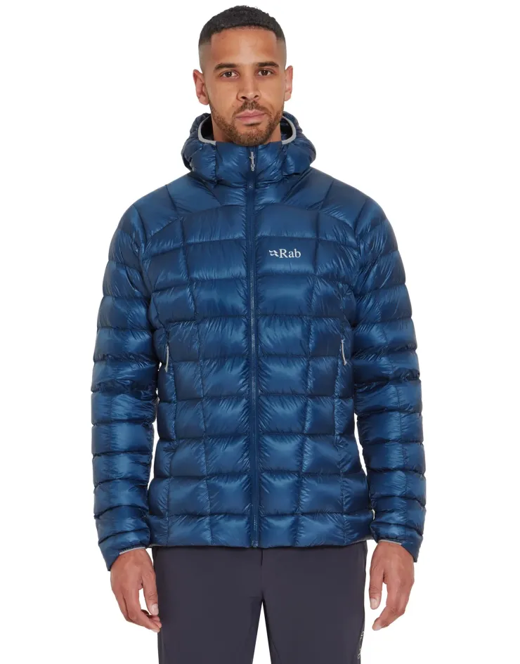 Insulated Jackets-Rab Mens Mythic Alpine Jacket - Tempest Blue