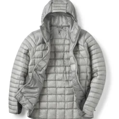 Insulated Jackets-Rab Mens Mythic Alpine Light Jacket - Light Zinc