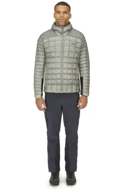 Insulated Jackets-Rab Mens Mythic Alpine Light Jacket - Light Zinc
