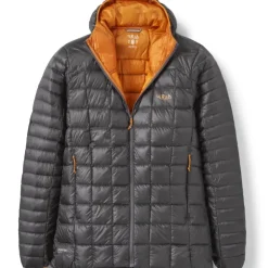 Insulated Jackets-Rab Mens Mythic Alpine Light Jacket - Graphene