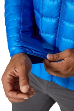 Insulated Jackets-Rab Mens Mythic Alpine Light Jacket - Maya Blue