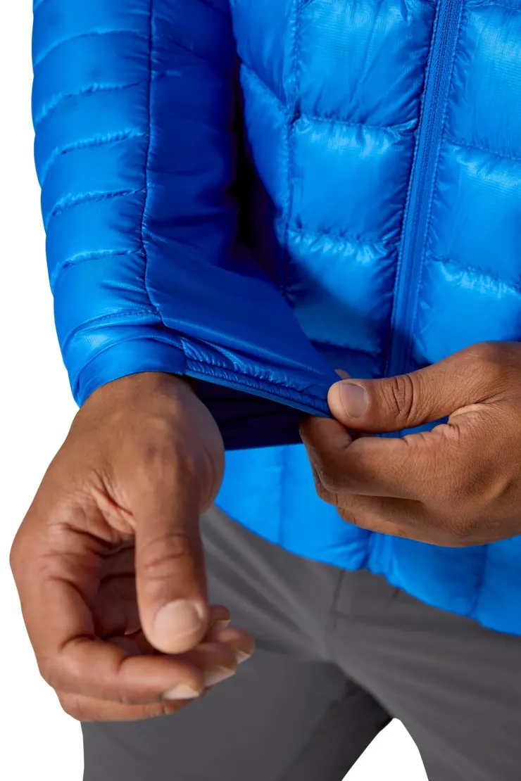 Insulated Jackets-Rab Mens Mythic Alpine Light Jacket - Maya Blue