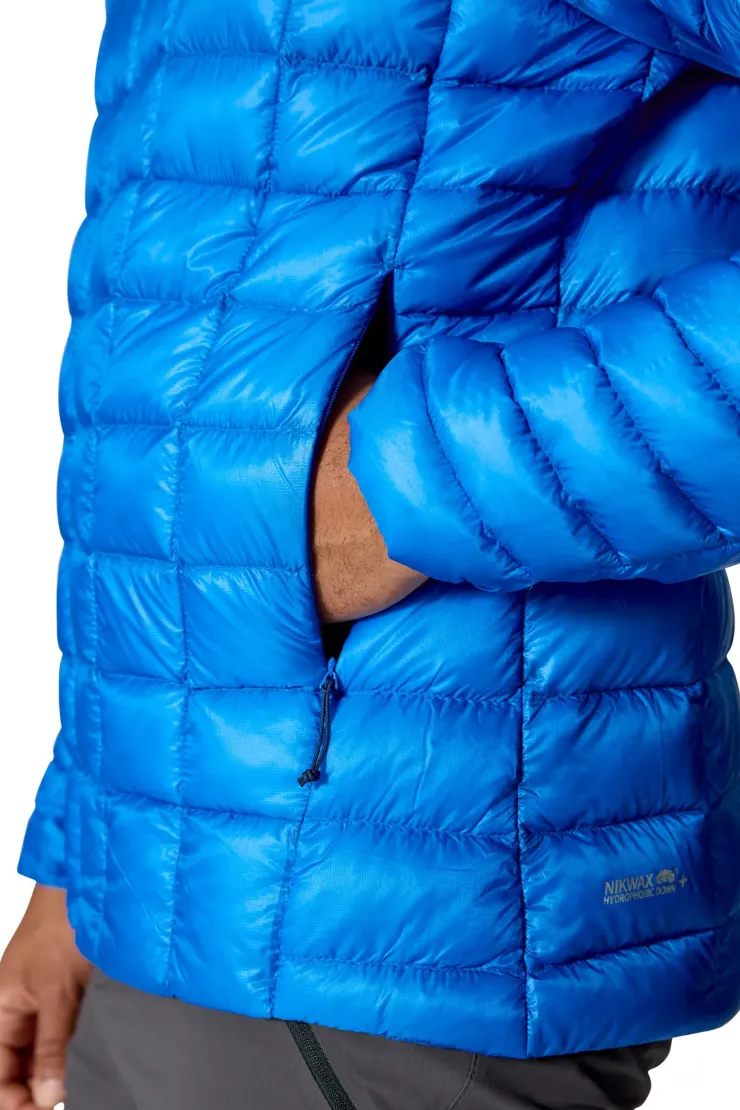 Insulated Jackets-Rab Mens Mythic Alpine Light Jacket - Maya Blue