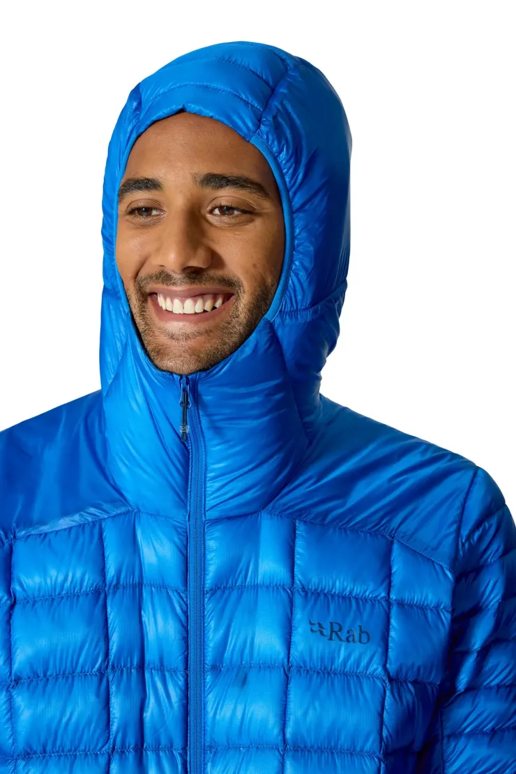 Insulated Jackets-Rab Mens Mythic Alpine Light Jacket - Maya Blue