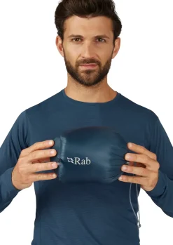 Insulated Jackets-Rab Mens Mythic G Jacket - Orion Blue