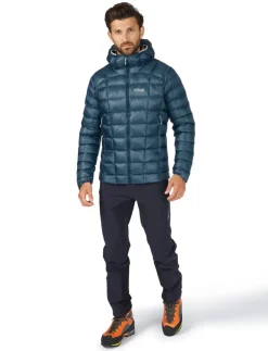Insulated Jackets-Rab Mens Mythic G Jacket - Orion Blue