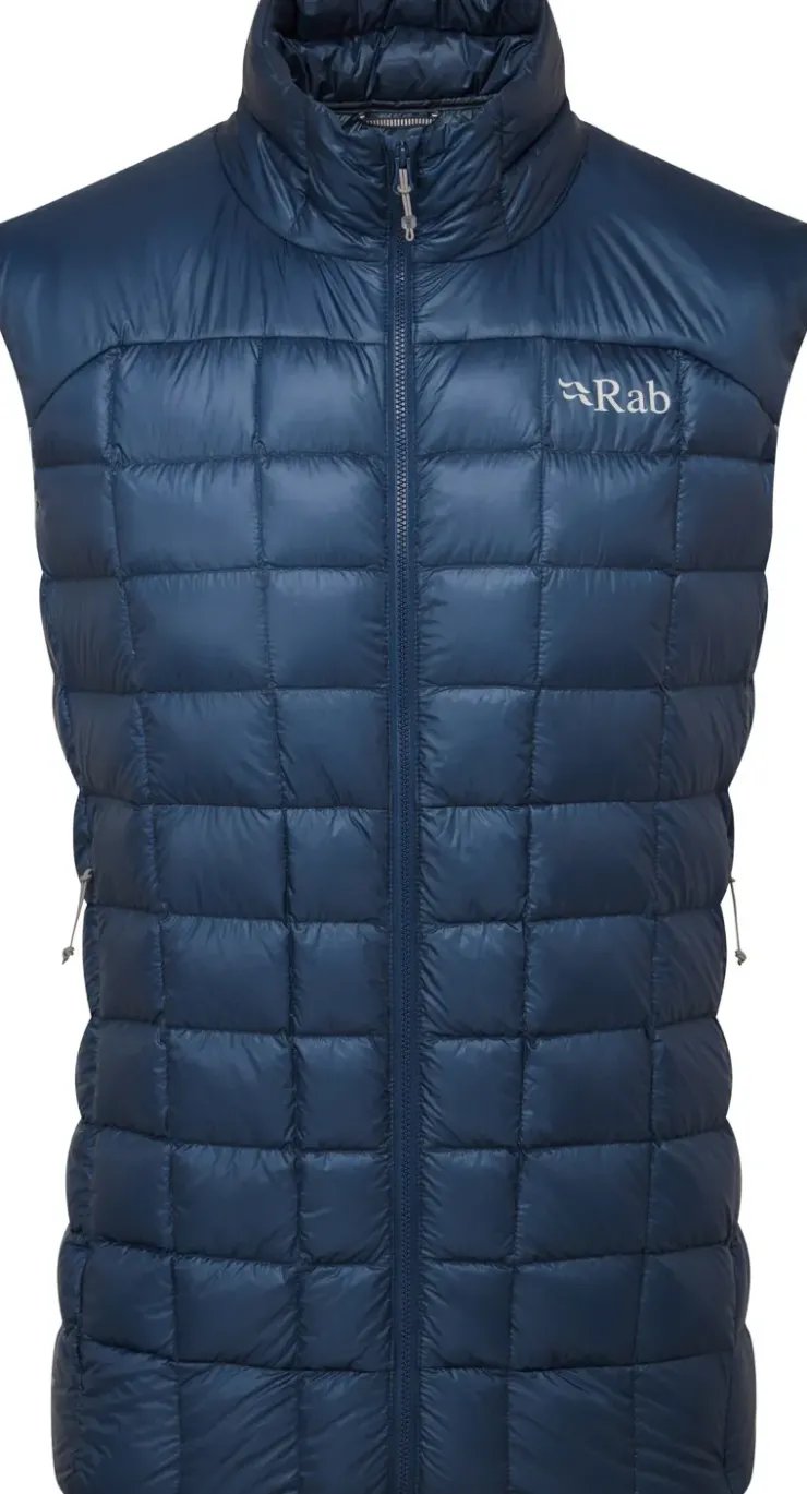 Vests & Gilets-Rab Mens Mythic Vest - Tempest Blue