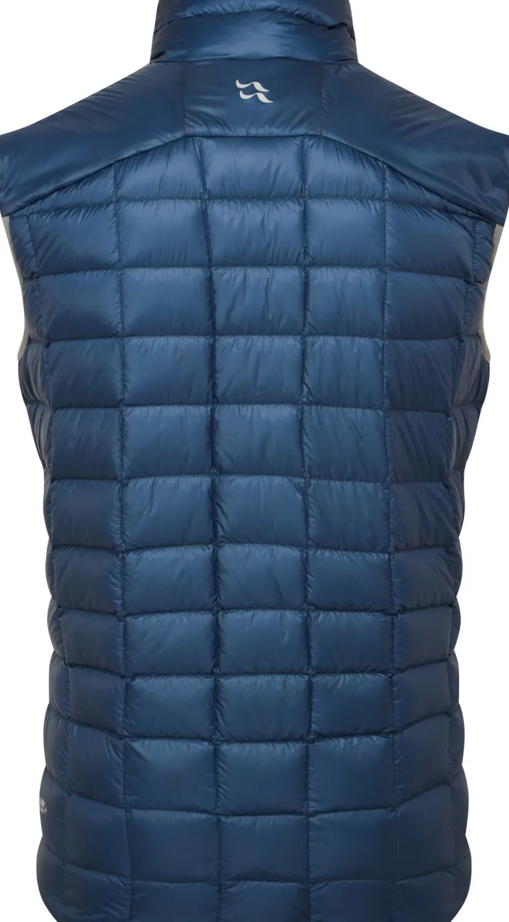 Vests & Gilets-Rab Mens Mythic Vest - Tempest Blue
