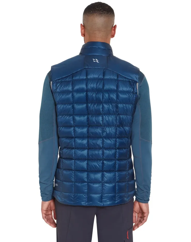 Vests & Gilets-Rab Mens Mythic Vest - Tempest Blue