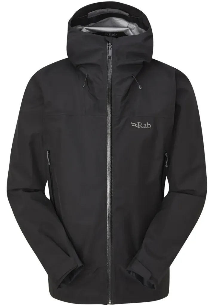 Waterproof Jackets-Rab Mens Namche GTX Jacket - Black
