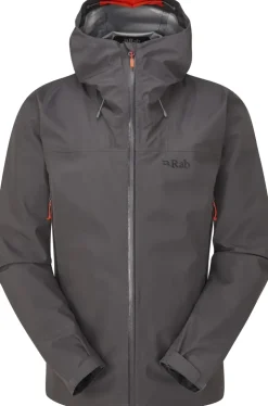 Waterproof Jackets-Rab Mens Namche GTX Jacket - Graphene