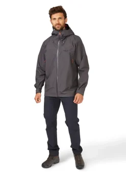 Waterproof Jackets-Rab Mens Namche GTX Jacket - Graphene