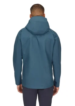 Waterproof Jackets-Rab Mens Namche GTX Jacket - Orion Blue