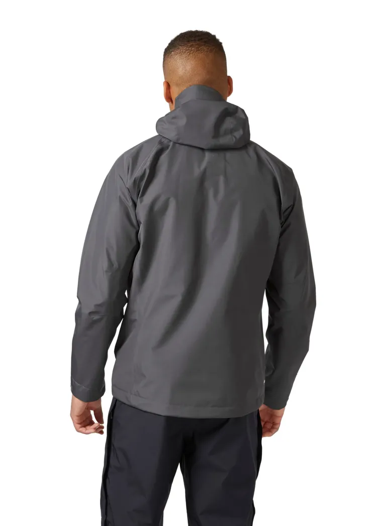 Waterproof Jackets-Rab Mens Namche Paclite Jacket - Graphene