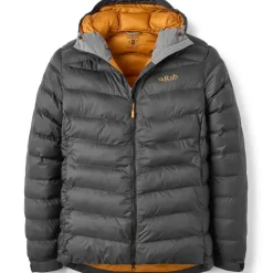 Insulated Jackets-Rab Mens Nebula Pro Jacket - Anthracite