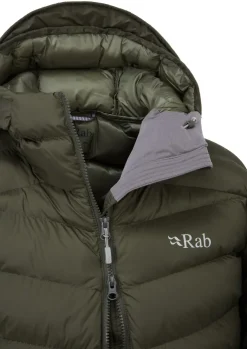 Insulated Jackets-Rab Mens Nebula Pro Jacket - Army