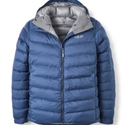 Insulated Jackets-Rab Mens Nebula Pro Jacket - Tempest Blue