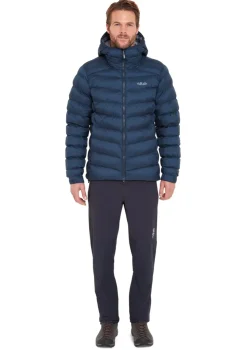 Insulated Jackets-Rab Mens Nebula Pro Jacket - Tempest Blue