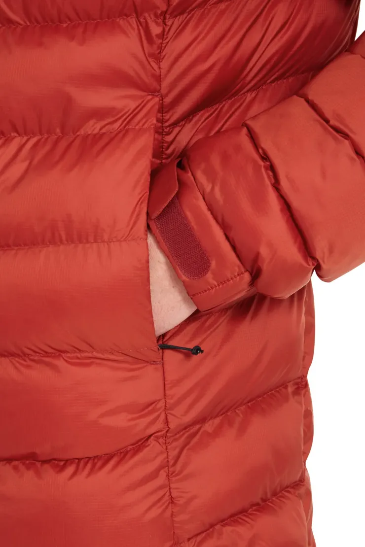 Insulated Jackets-Rab Mens Nebula Pro Jacket - Tuscan Red