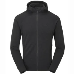 Fleece & Mid Layer-Rab Mens Nexus Hoody - Black