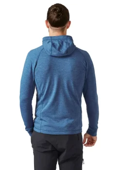 Fleece & Mid Layer-Rab Mens Nexus Hoody - Denim