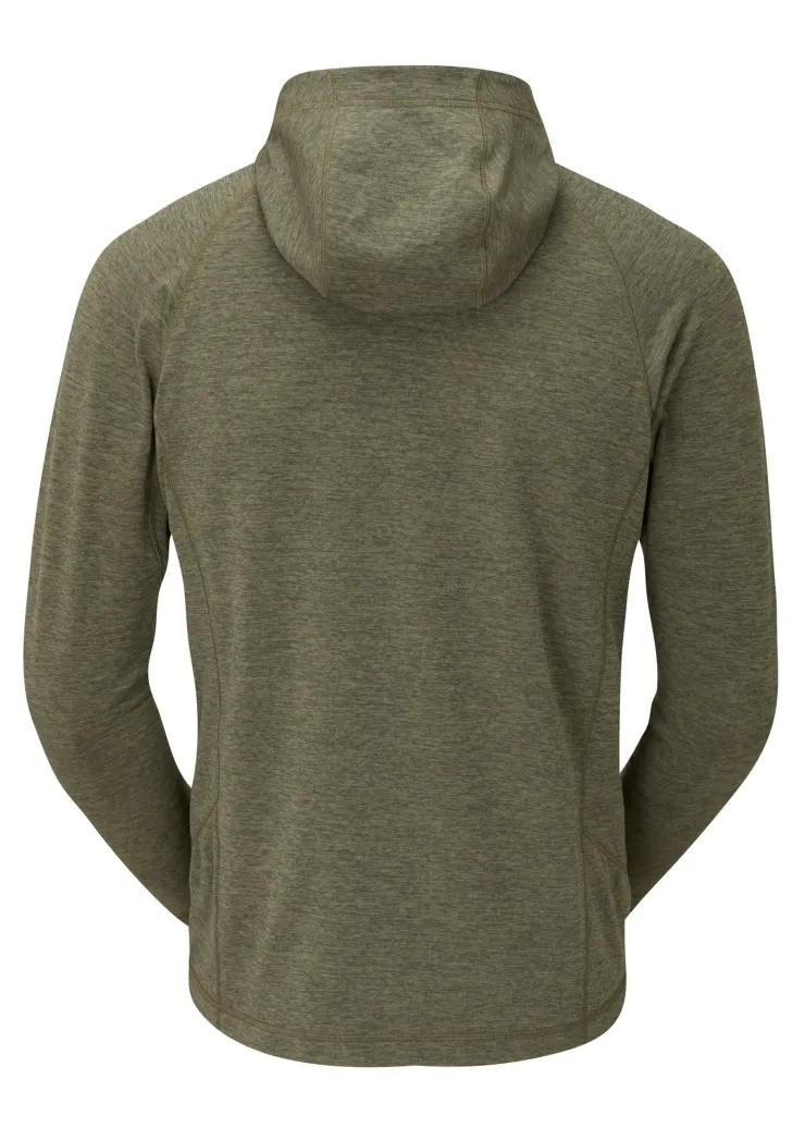 Fleece & Mid Layer-Rab Mens Nexus Hoody - Light Khaki