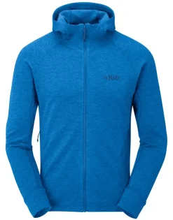 Fleece & Mid Layer-Rab Mens Nexus Hoody - Maya Blue