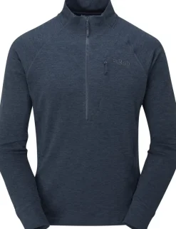 Fleece & Mid Layer-Rab Mens Nexus Pull-On - Deep Ink