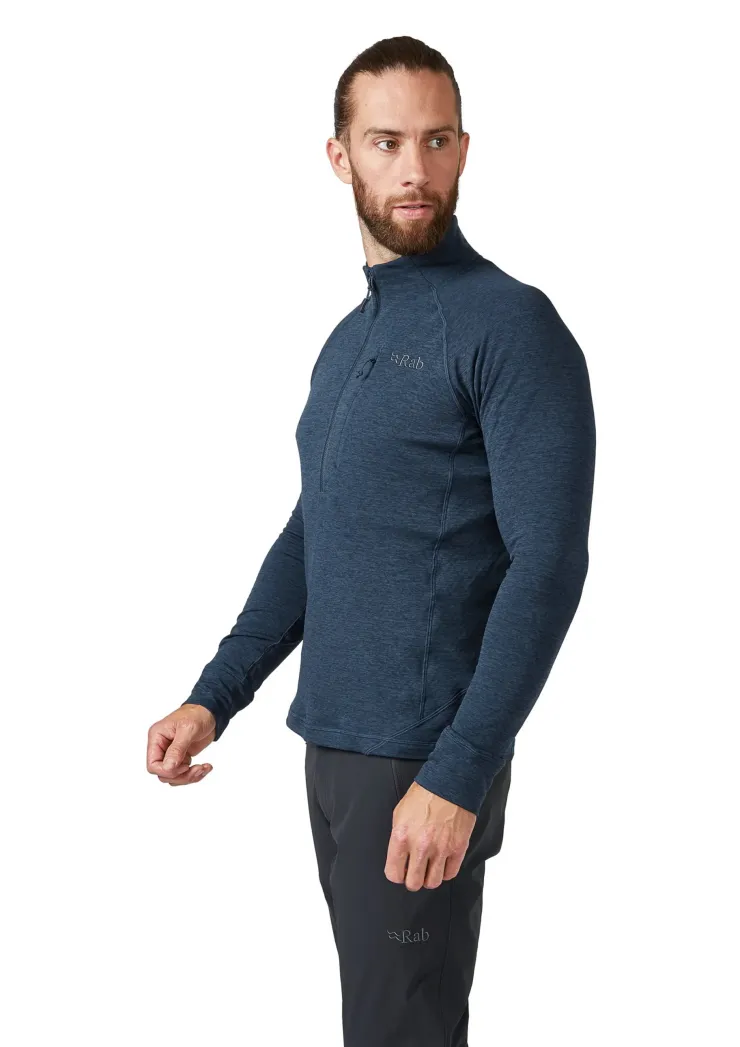 Fleece & Mid Layer-Rab Mens Nexus Pull-On - Deep Ink