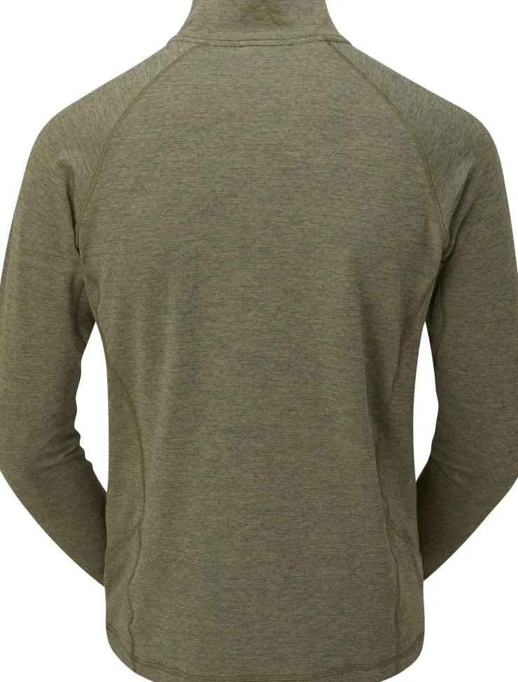 Fleece & Mid Layer-Rab Mens Nexus Pull-On - Light Khaki