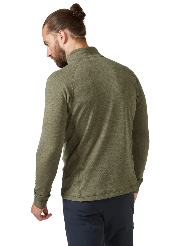 Fleece & Mid Layer-Rab Mens Nexus Pull-On - Light Khaki