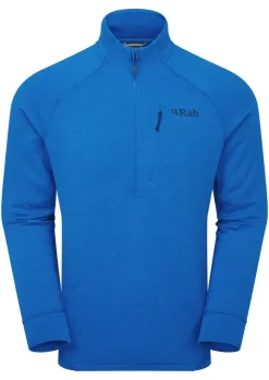 Fleece & Mid Layer-Rab Mens Nexus Pull-On - Maya Blue