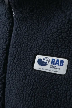 Fleece & Mid Layer-Rab Mens Original Pile Jacket - Deep Ink