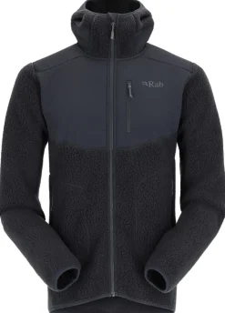 Fleece & Mid Layer-Rab Mens Outpost Hoody - Beluga