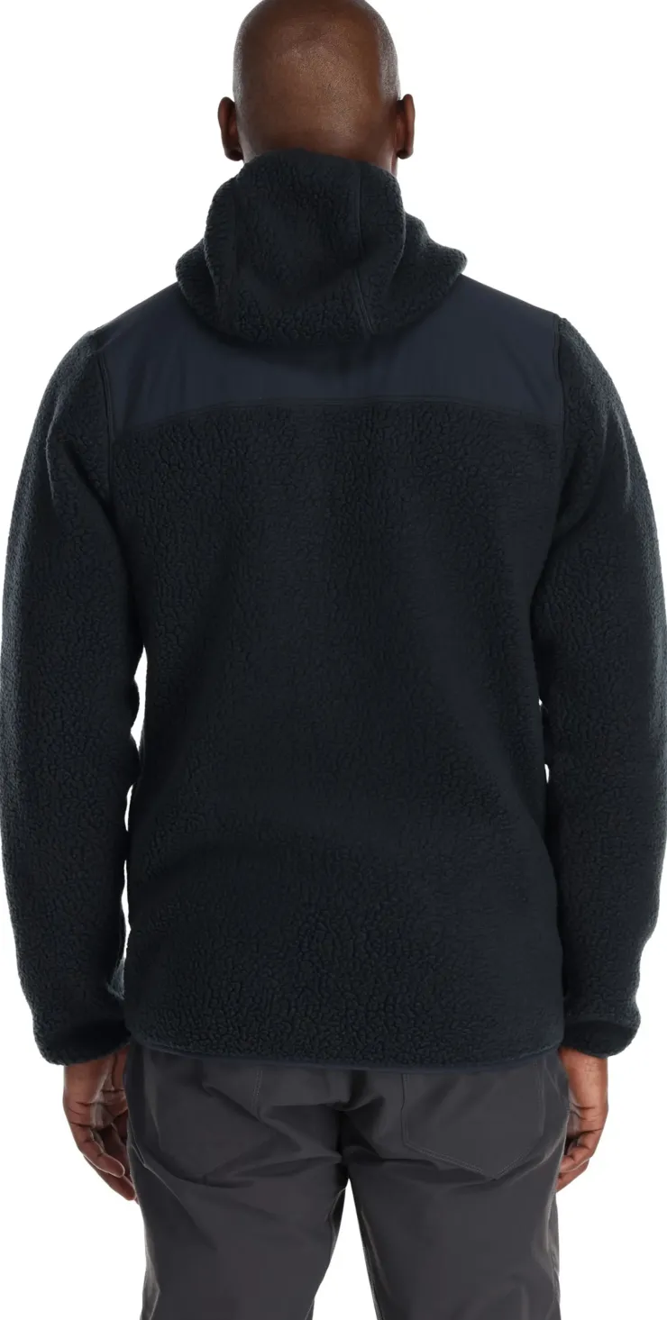 Fleece & Mid Layer-Rab Mens Outpost Hoody - Beluga