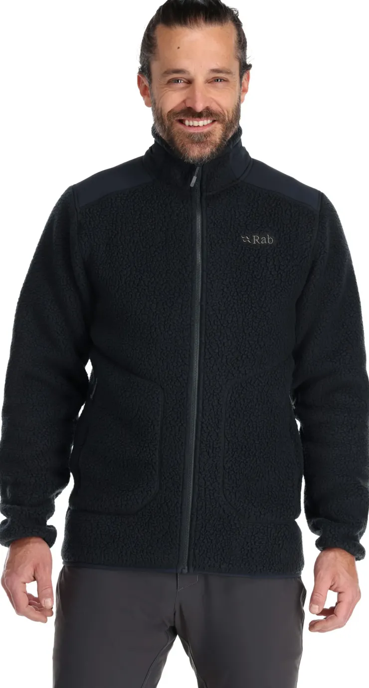 Fleece & Mid Layer-Rab Mens Outpost Jacket - Beluga
