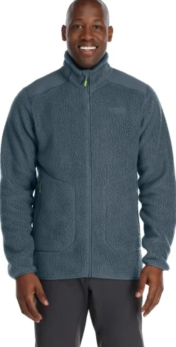 Fleece & Mid Layer-Rab Mens Outpost Jacket - Orion Blue